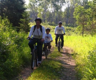  Ciclismo de cerro cerca de Najac